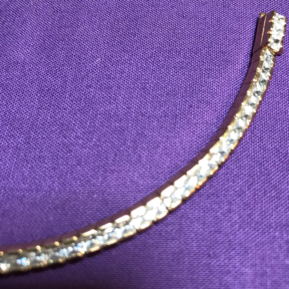 Henri Bendel Tennis Bracelet Set In Gold